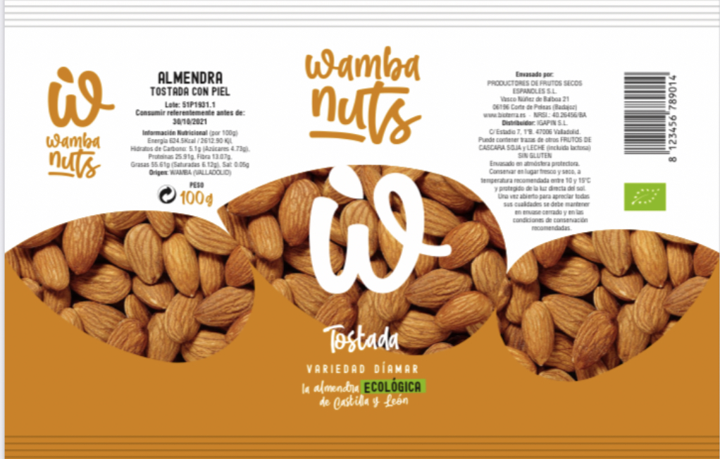 Nuestra Almendra Wamba Nuts